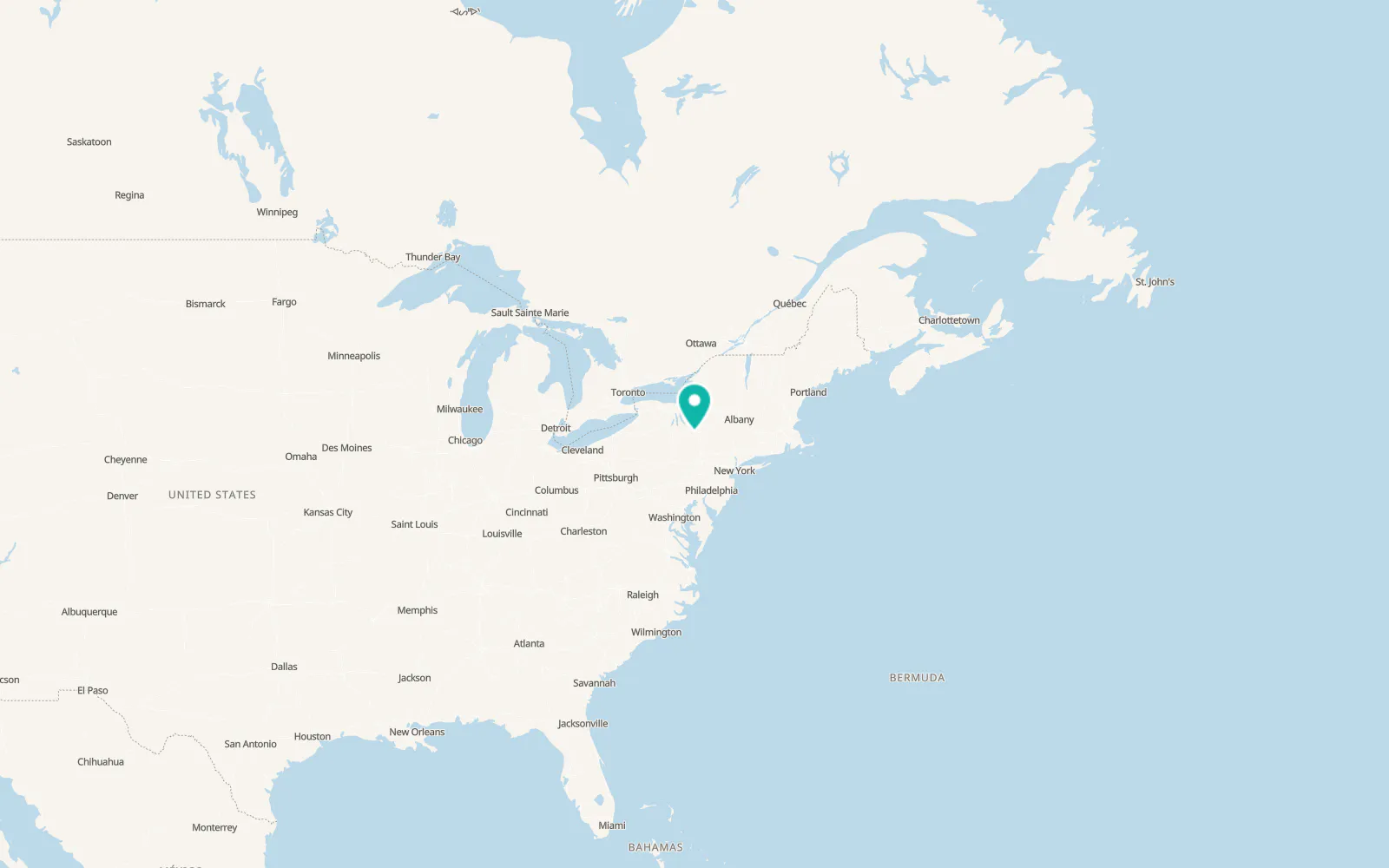 Map of Endwell
