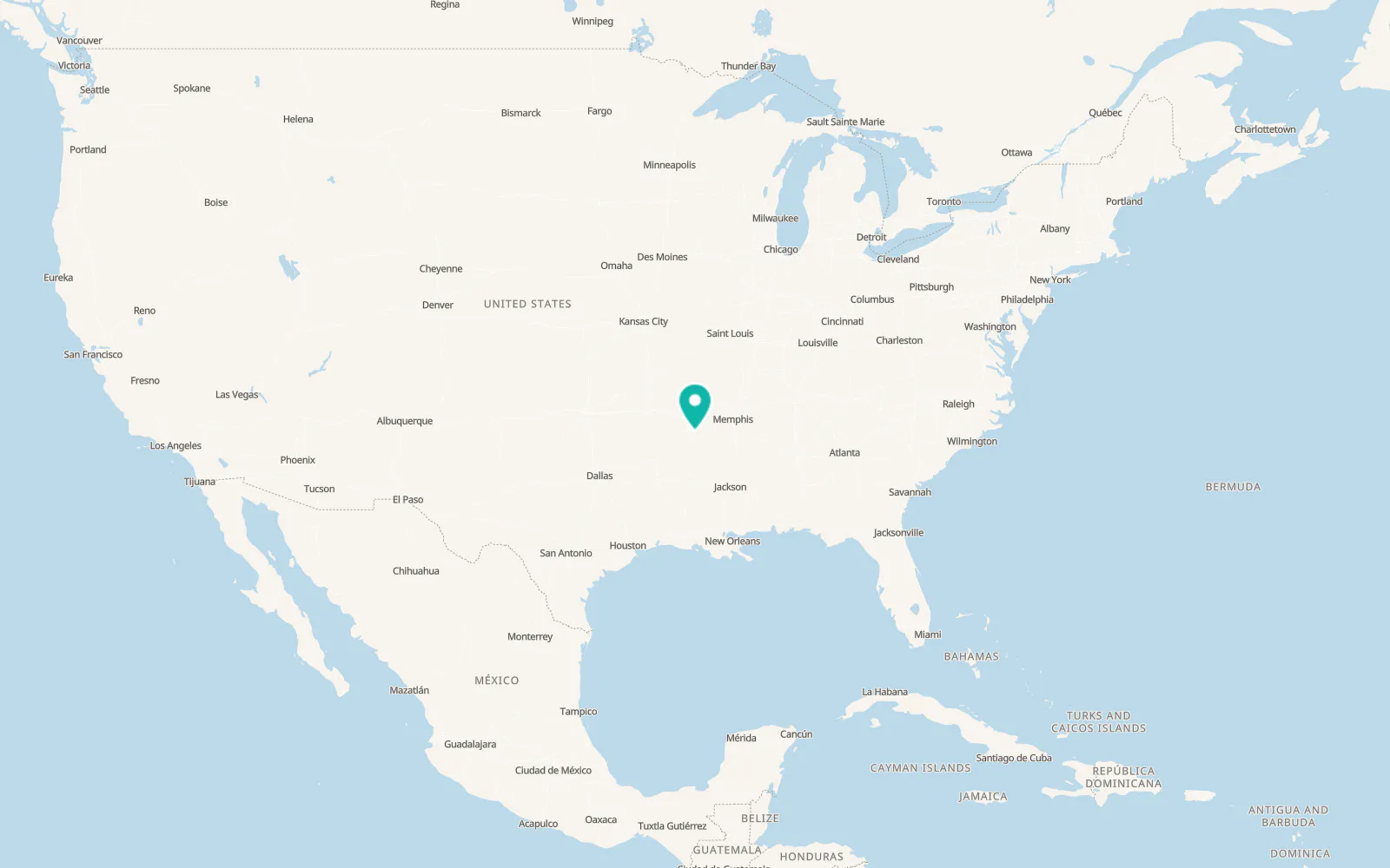 Map of England