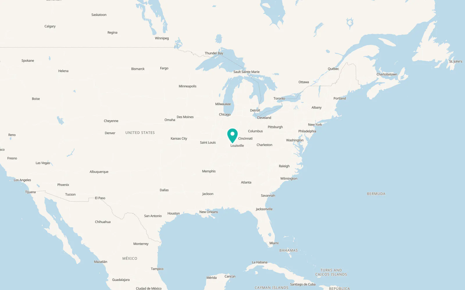 Map of English