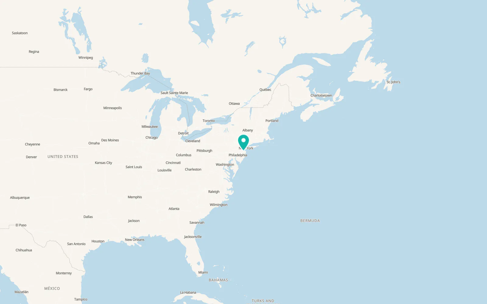 Map of Englishtown