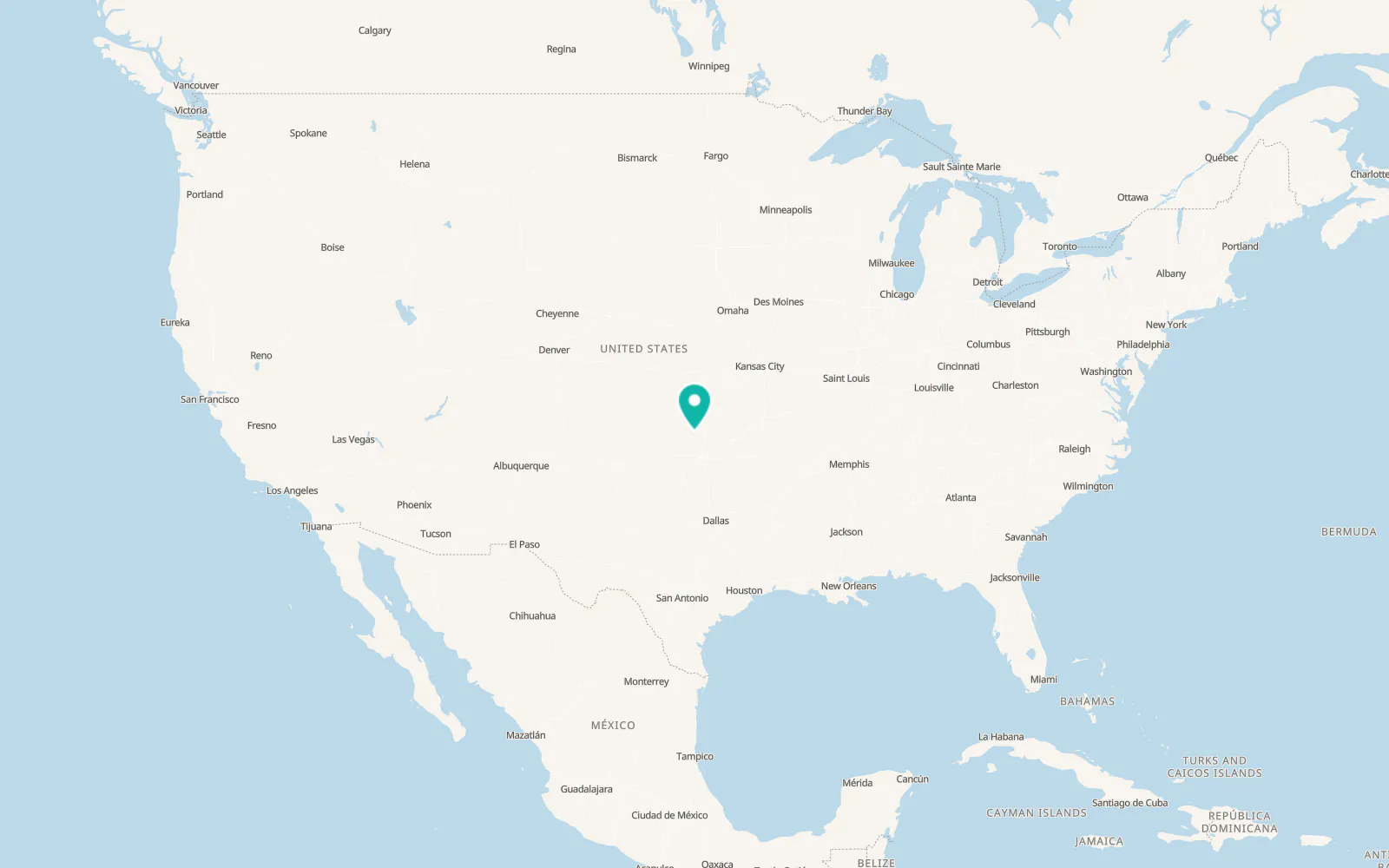 Map of Enid