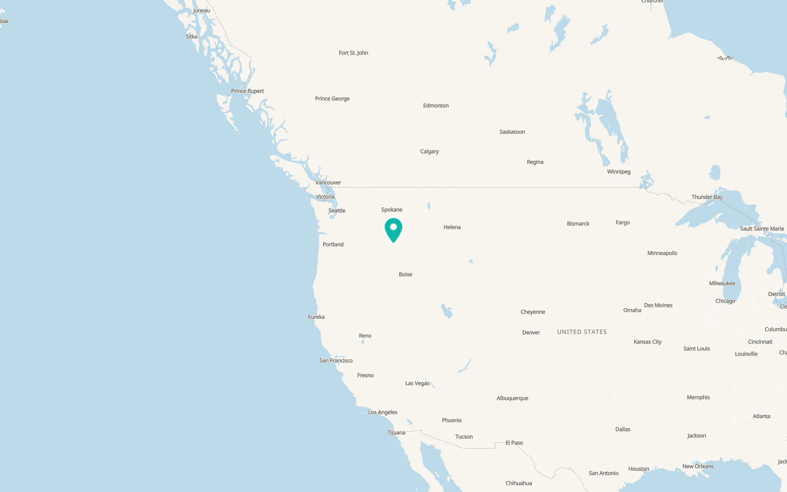 Map of Enterprise