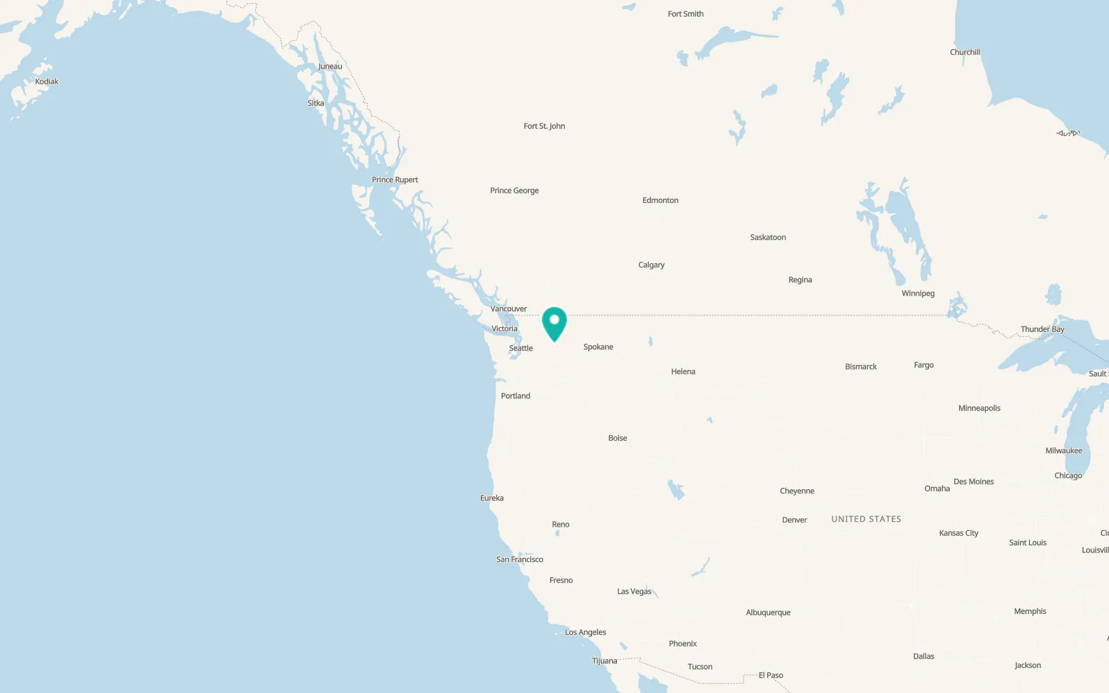 Map of Entiat