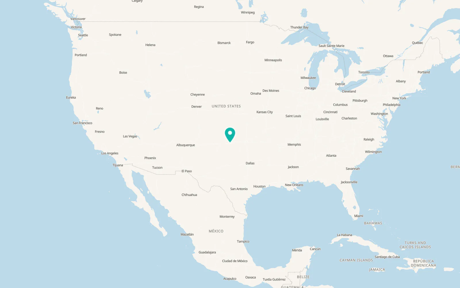 Map of Erick
