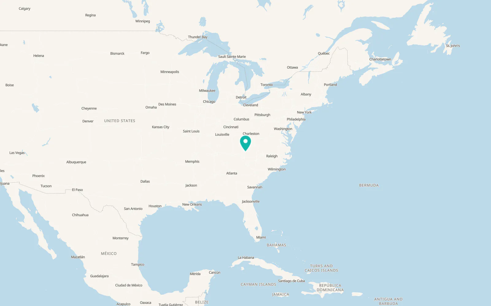 Map of Erwin