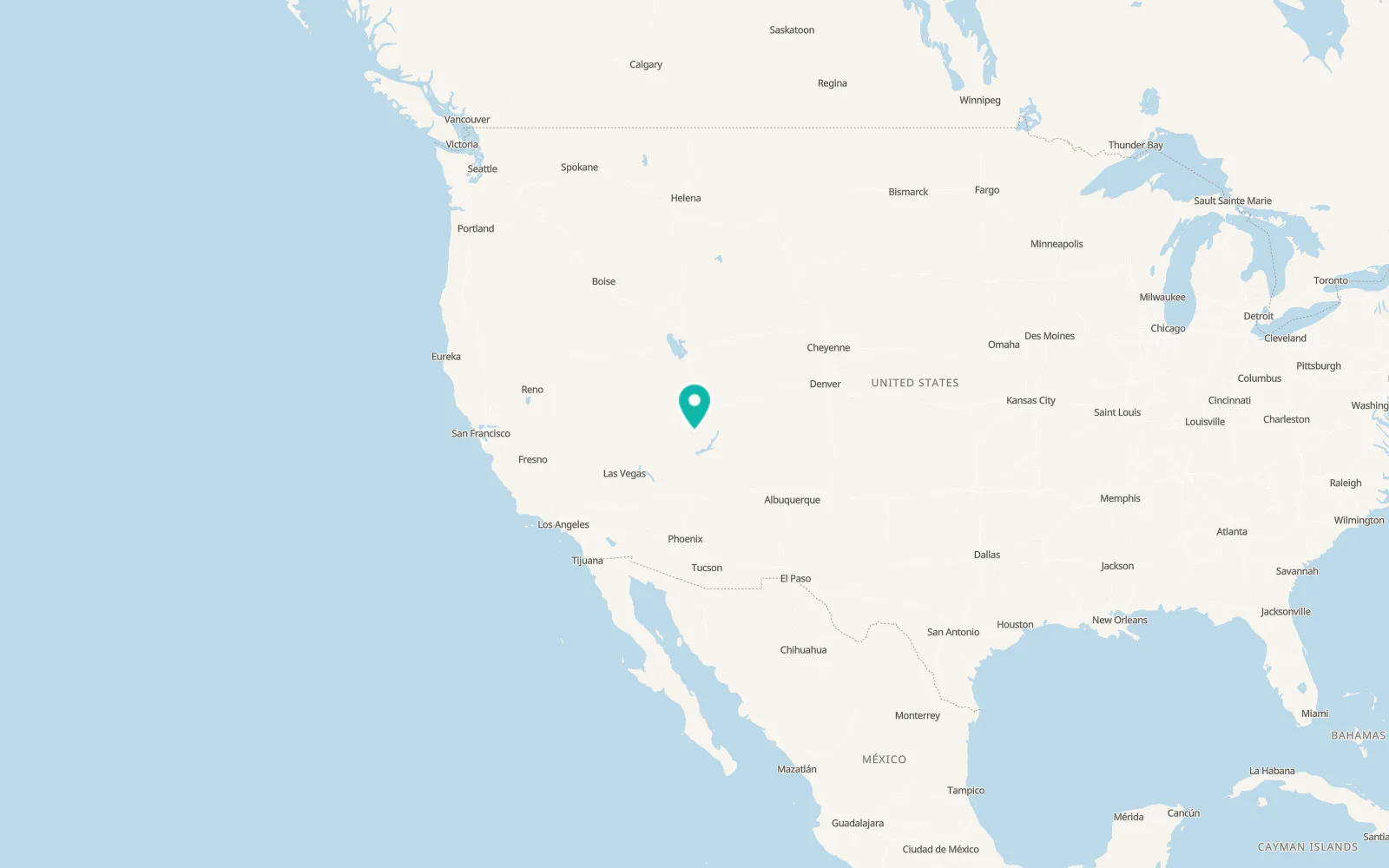 Map of Escalante