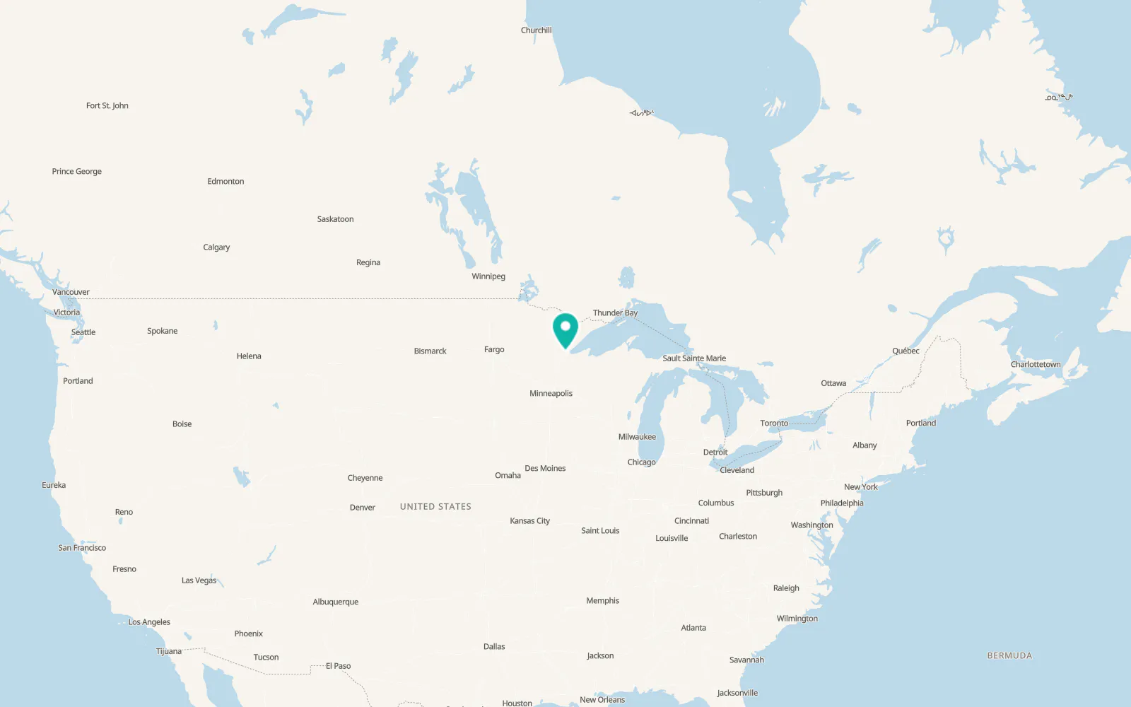 Map of Esko