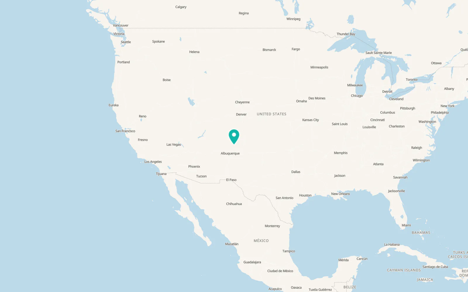 Map of Española