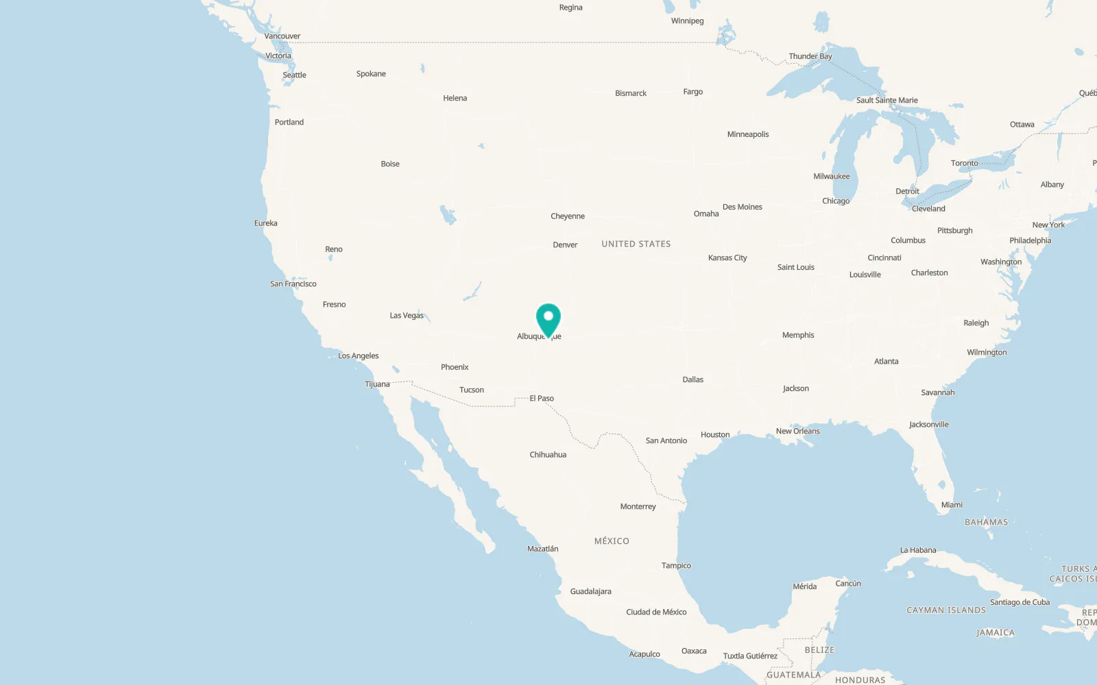 Map of Estancia