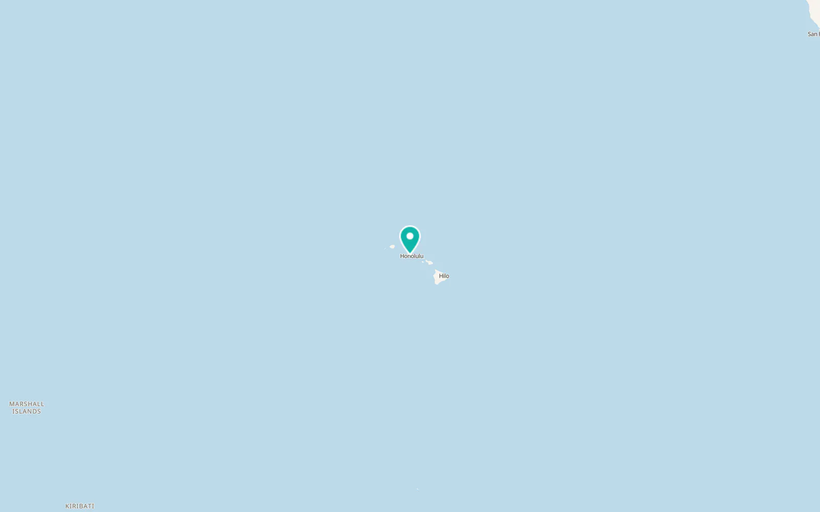 Map of ‘Ewa Beach