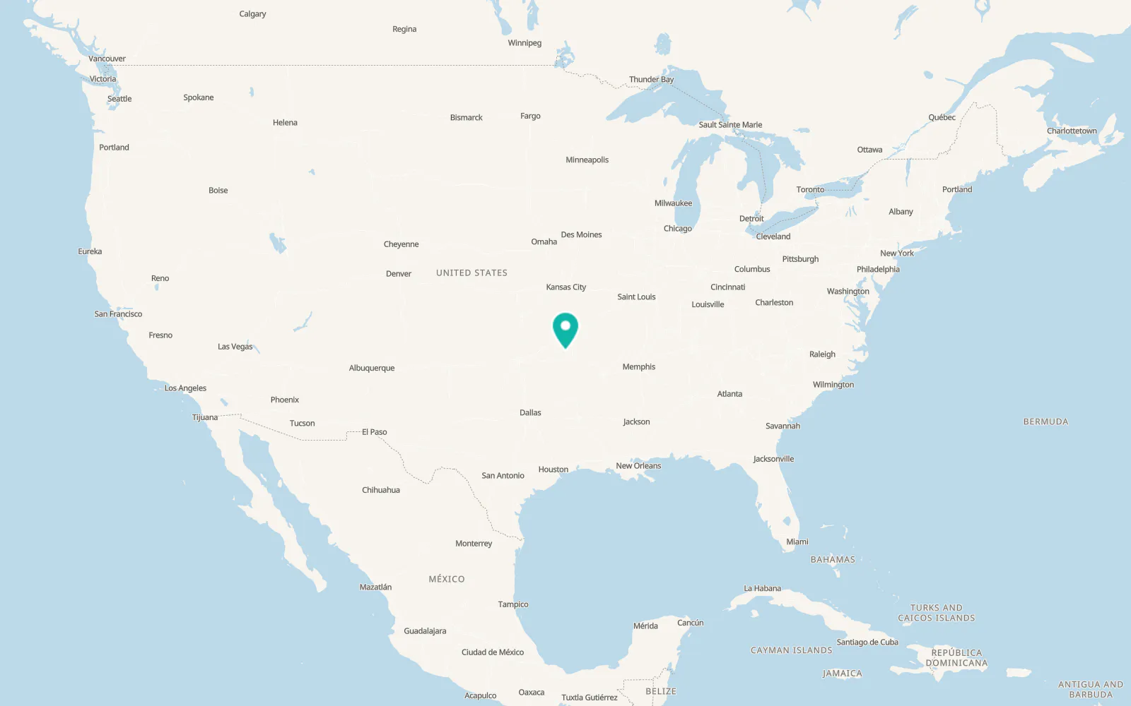 Map of Fairfield