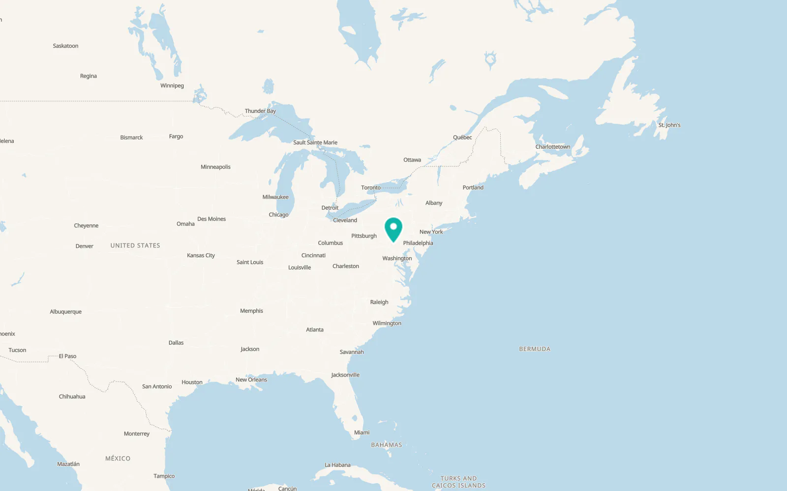 Map of Fairfield