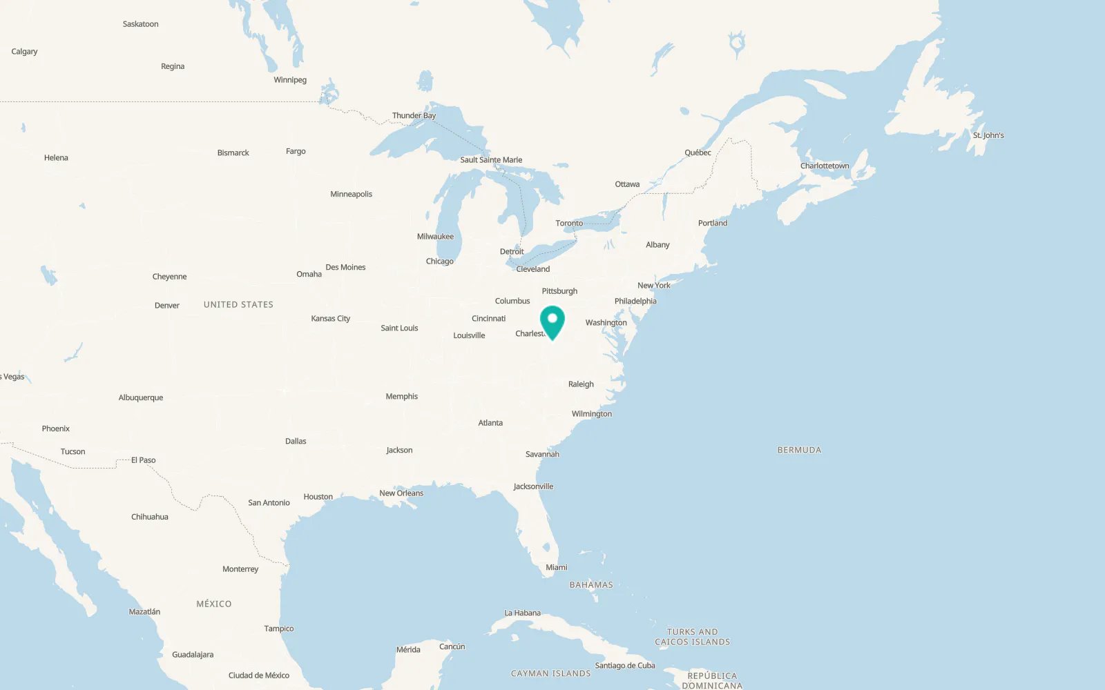Map of Fairlea