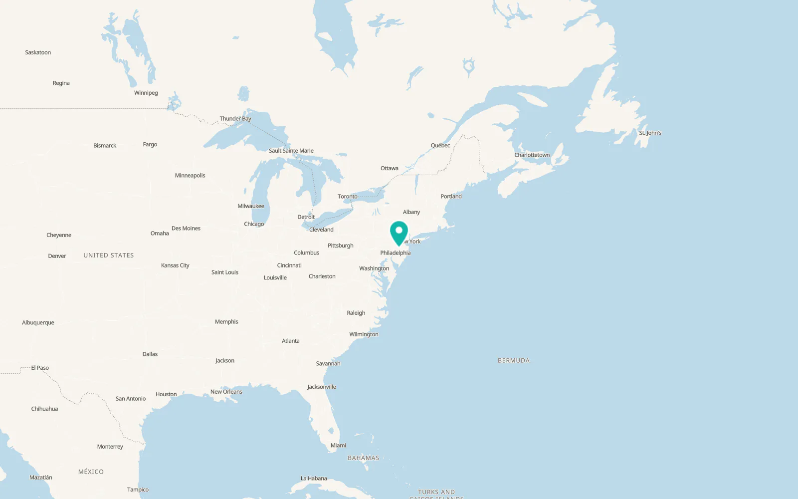 Map of Fairless Hills