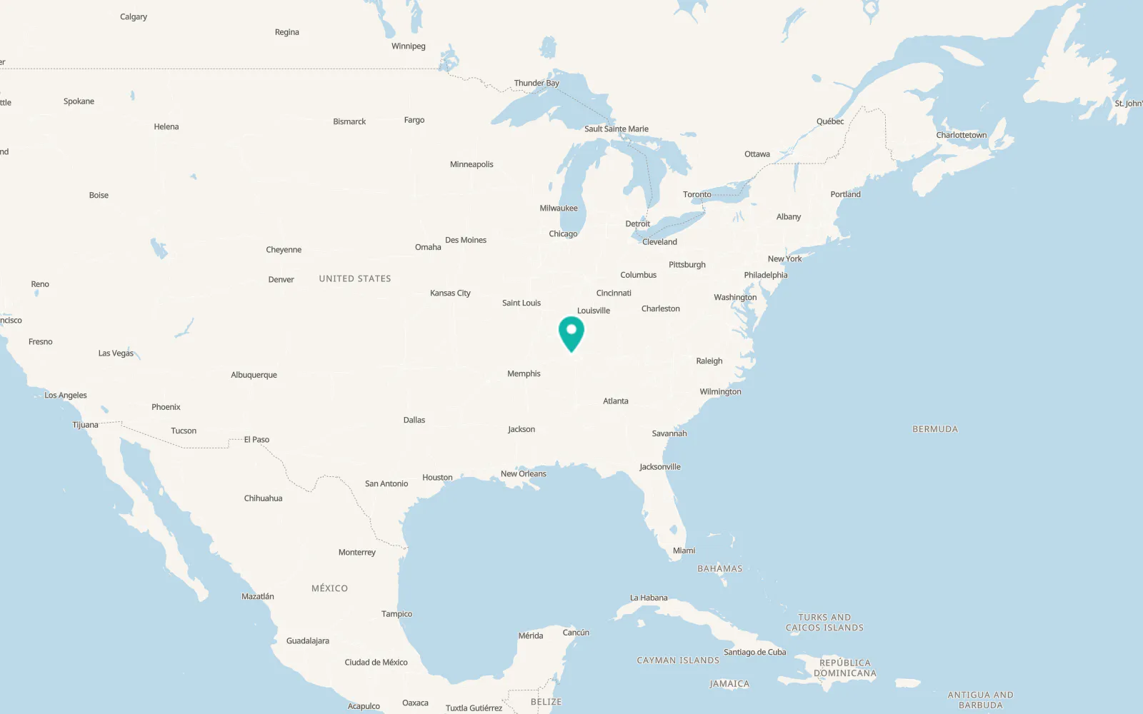Map of Fairview