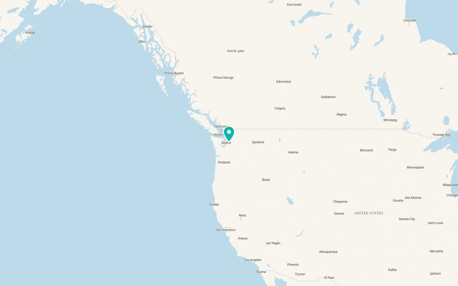 Map of Fall City