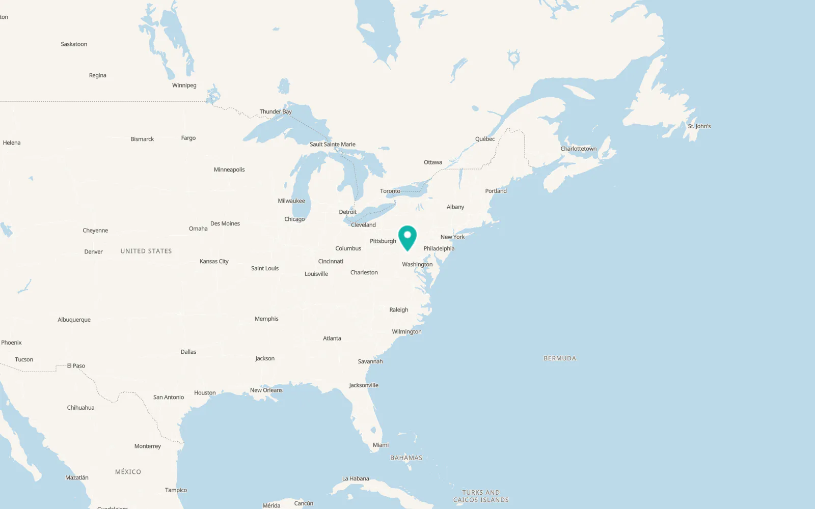 Map of Falling Waters