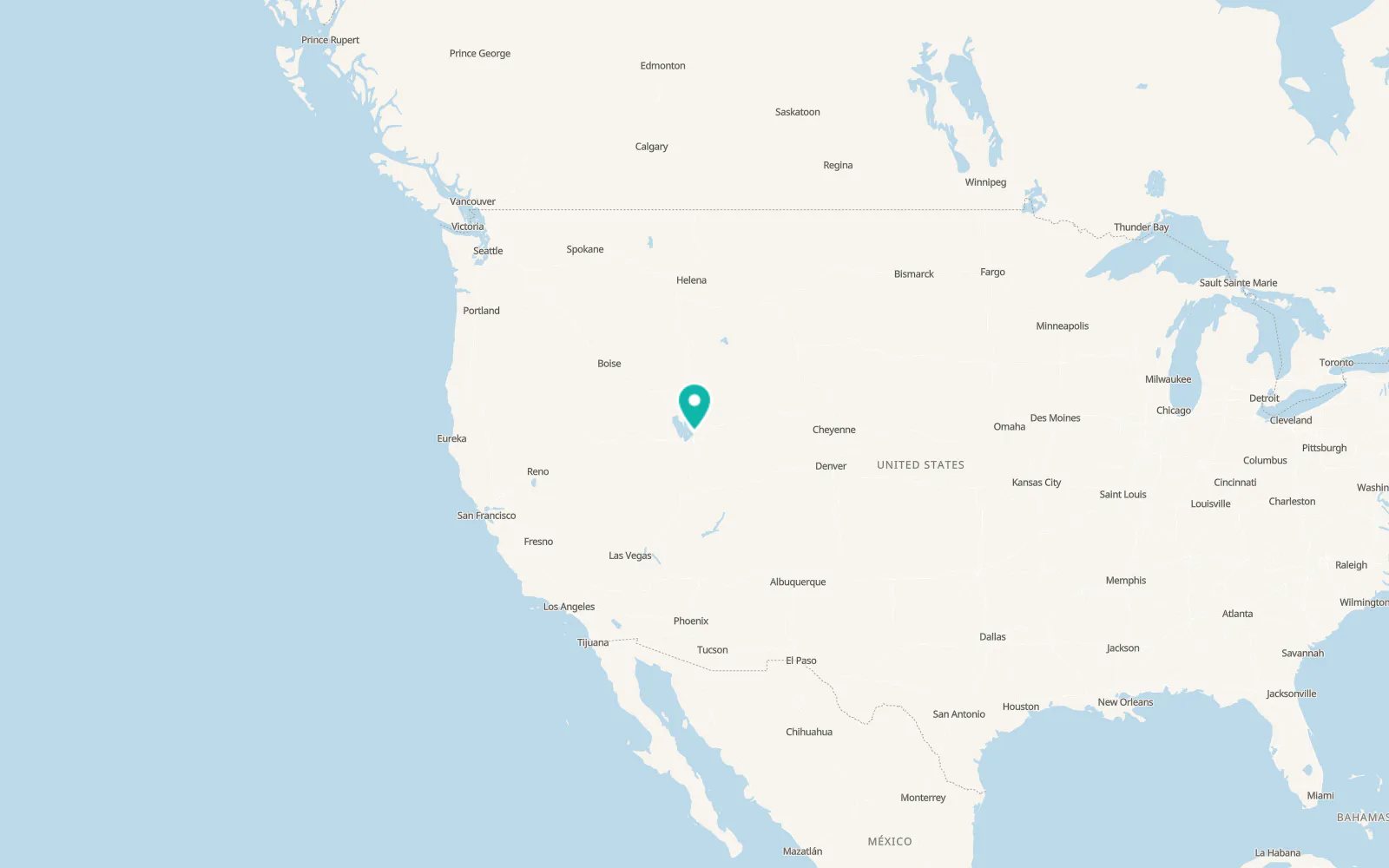 Map of Farmington