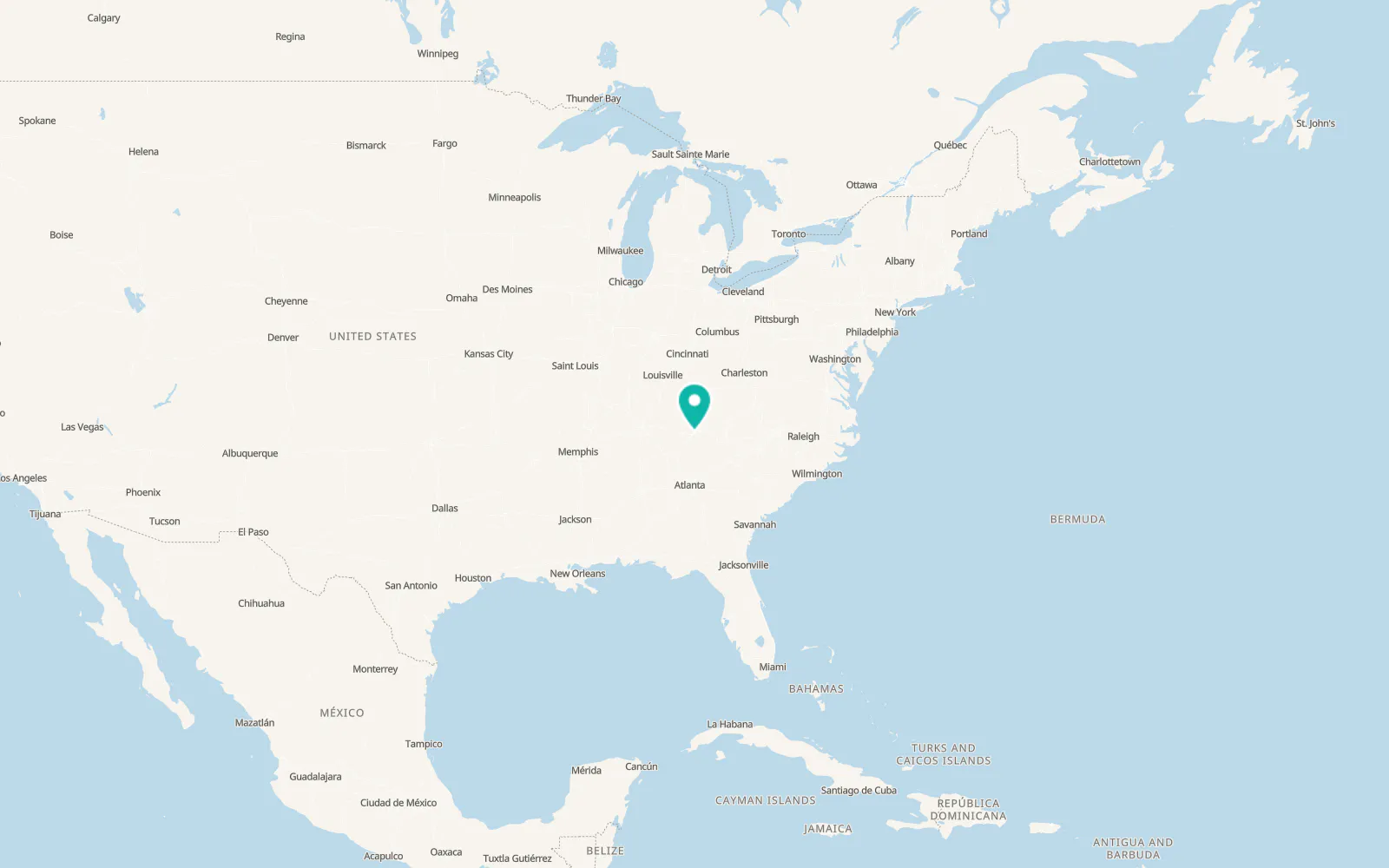 Map of Farragut