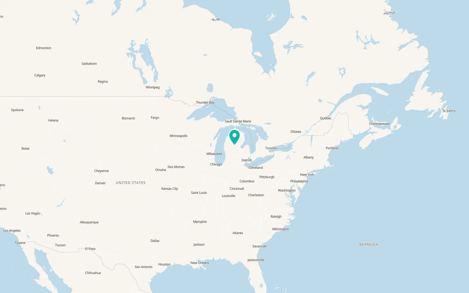 Map of Farwell