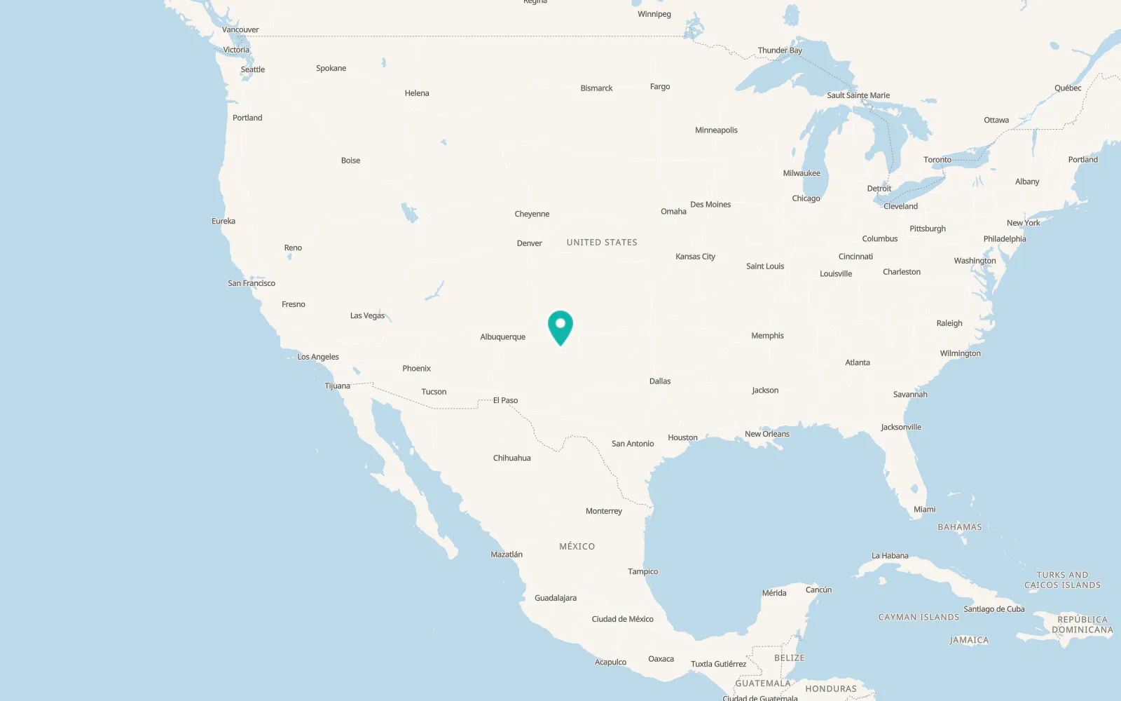 Map of Farwell