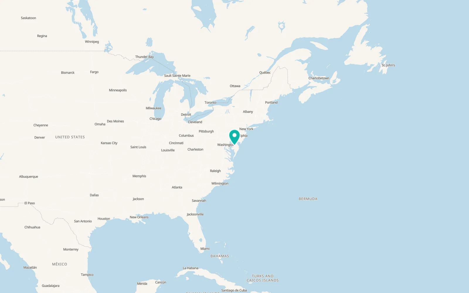 Map of Federalsburg