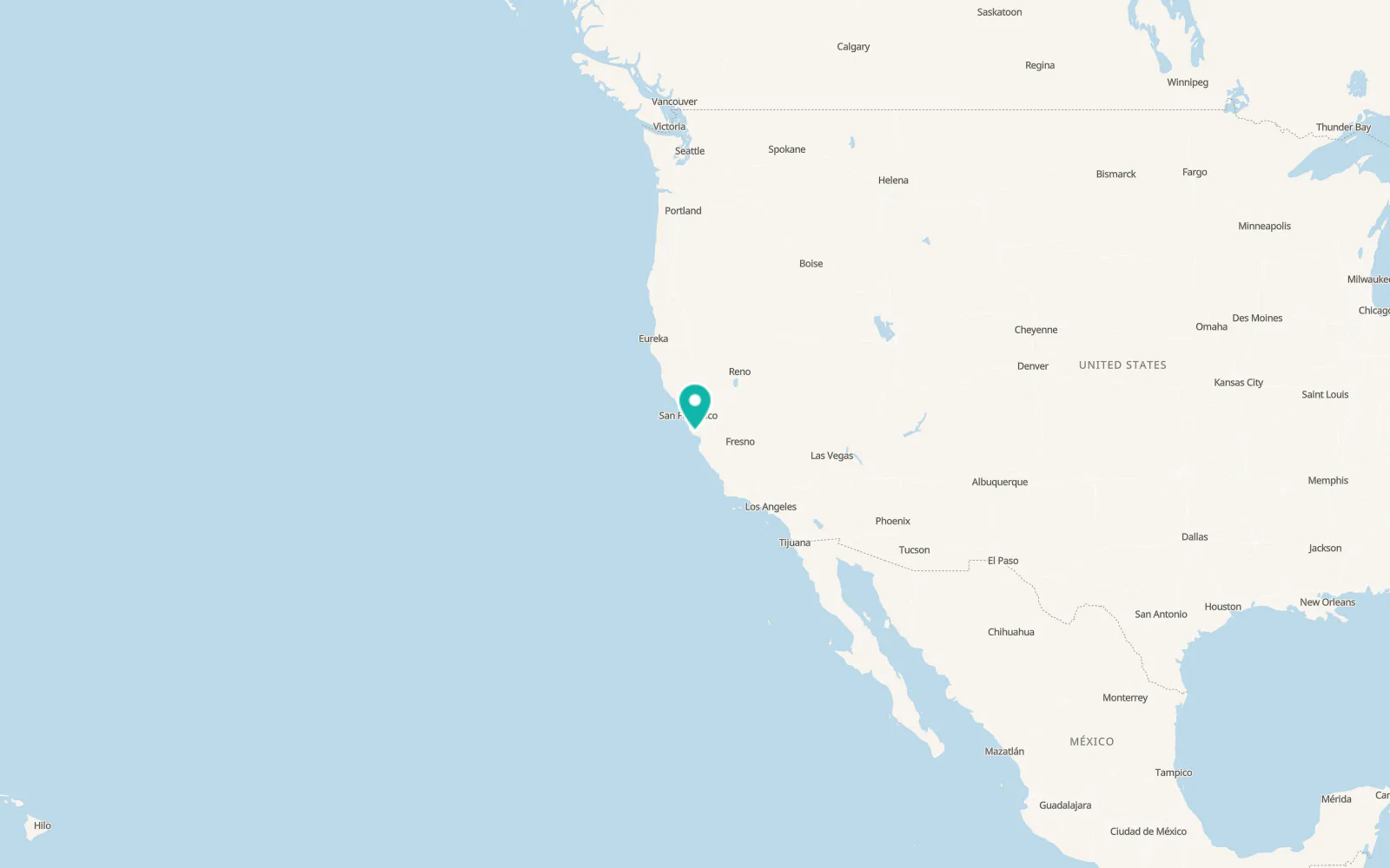 Map of Felton