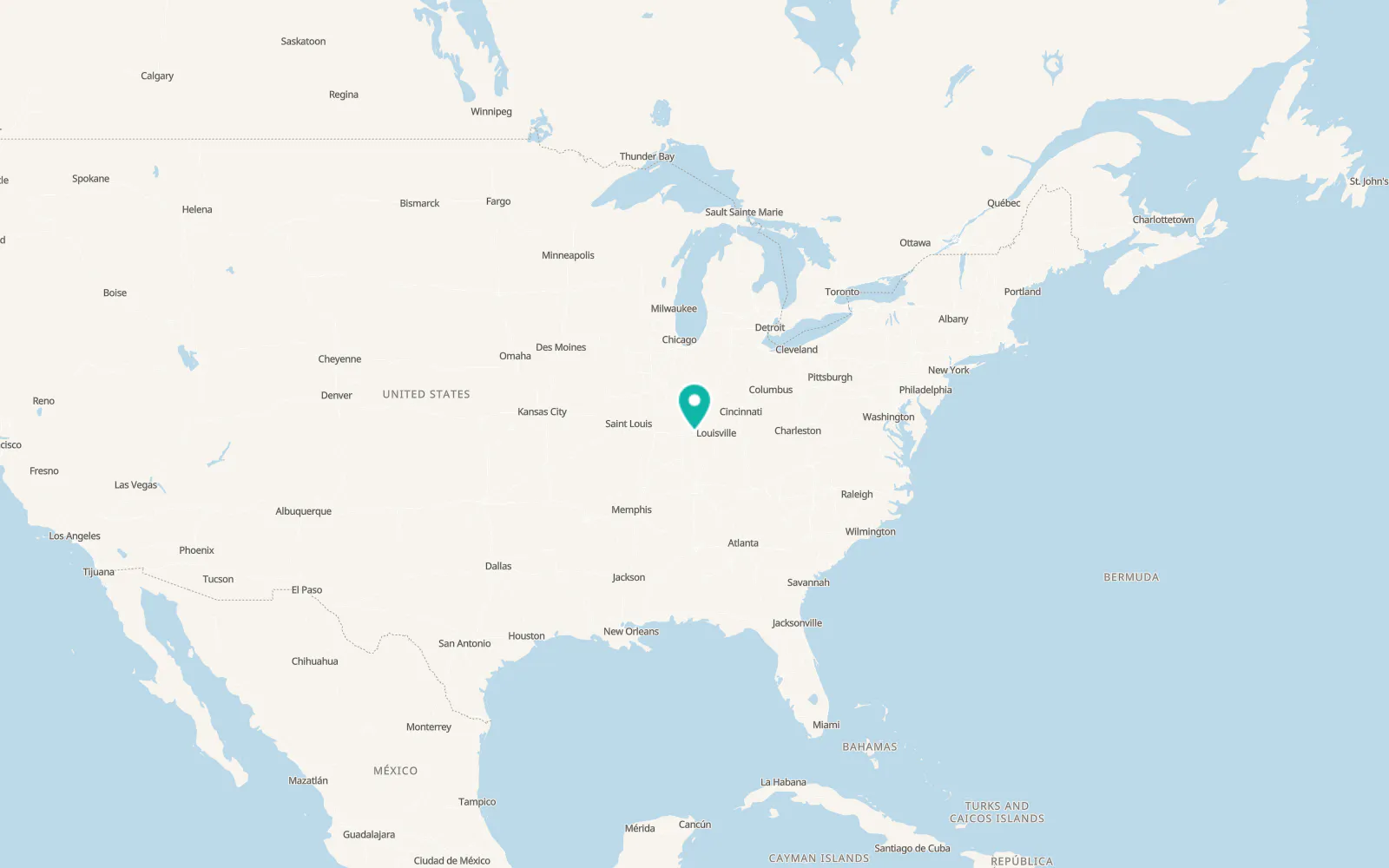 Map of Ferdinand