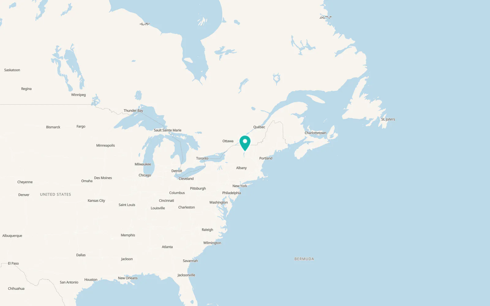 Map of Ferrisburgh
