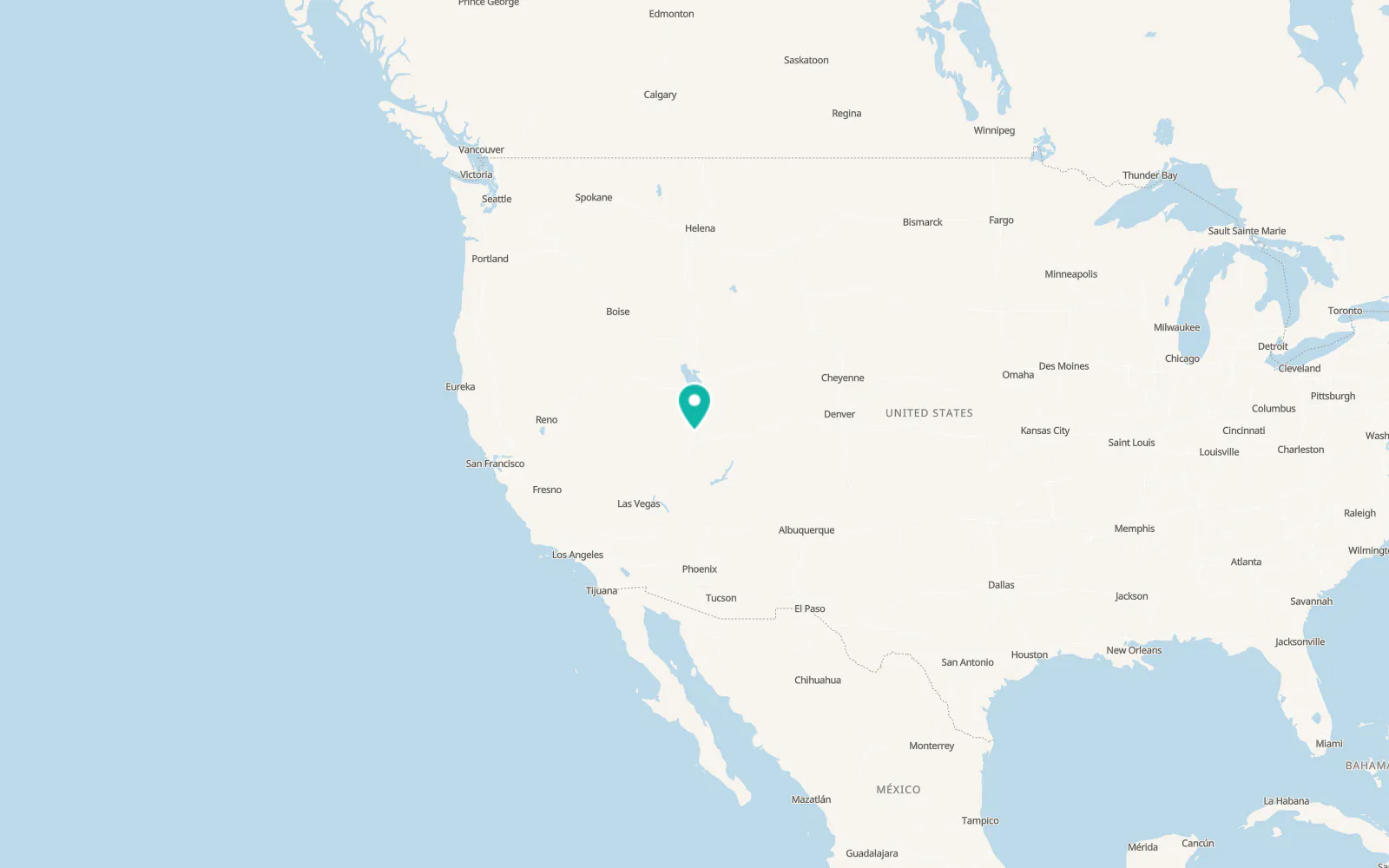 Map of Fillmore