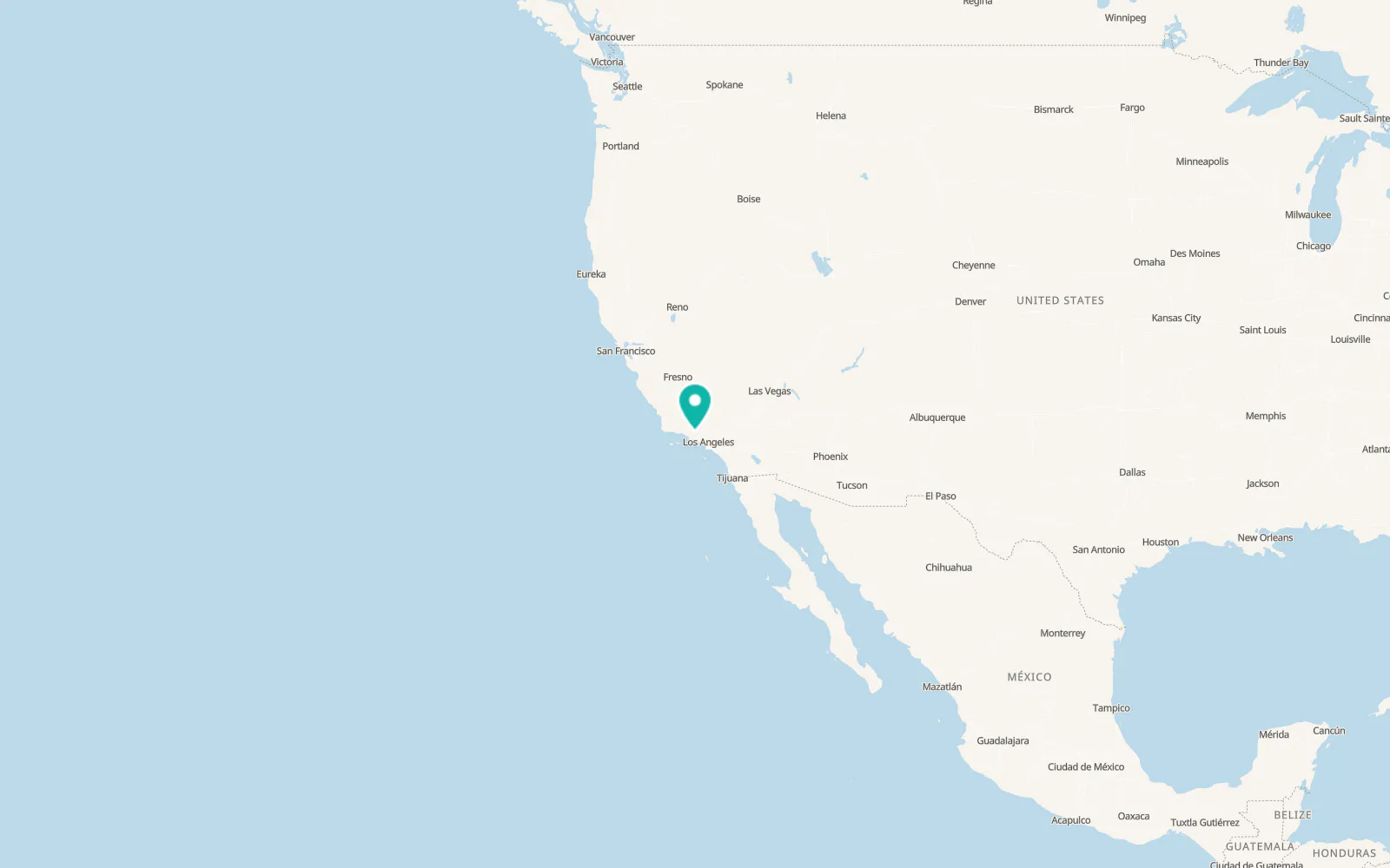 Map of Fillmore