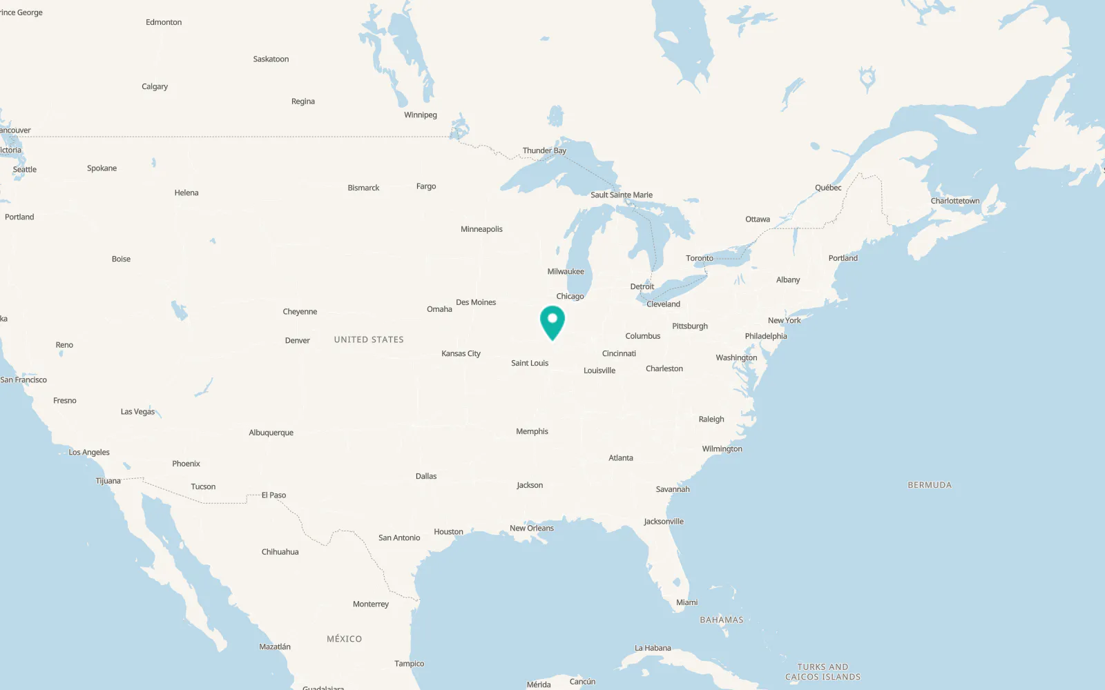 Map of Findlay