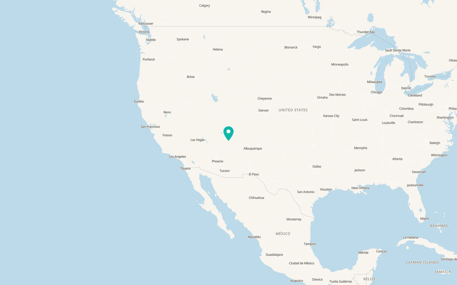 Map of First Mesa