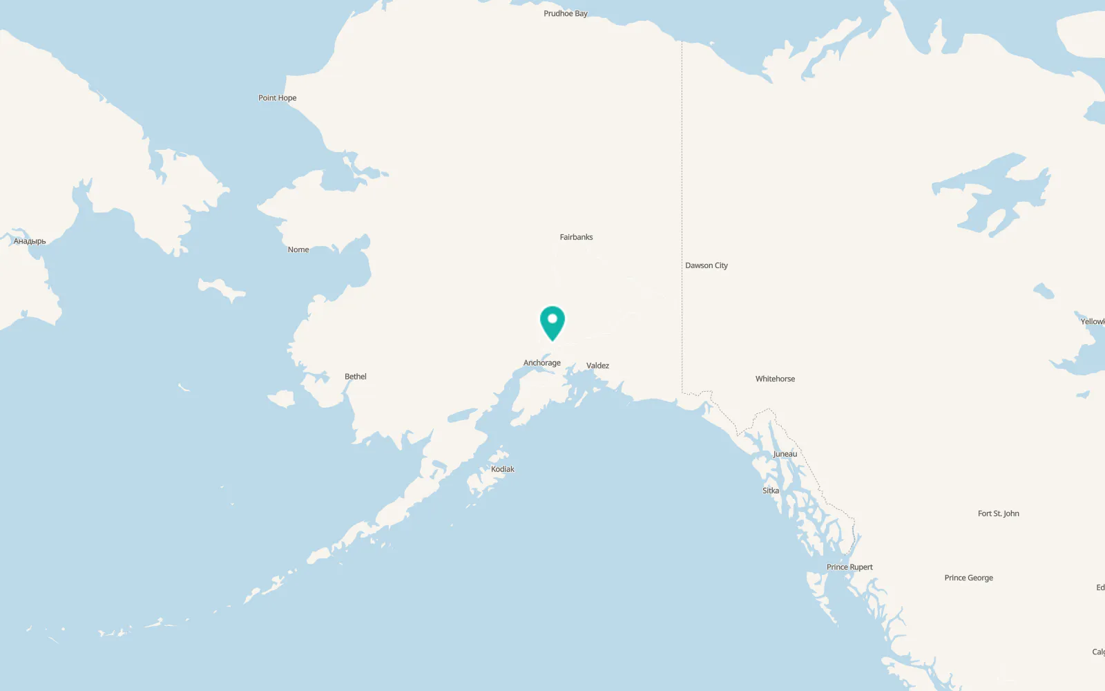 Map of Fishhook