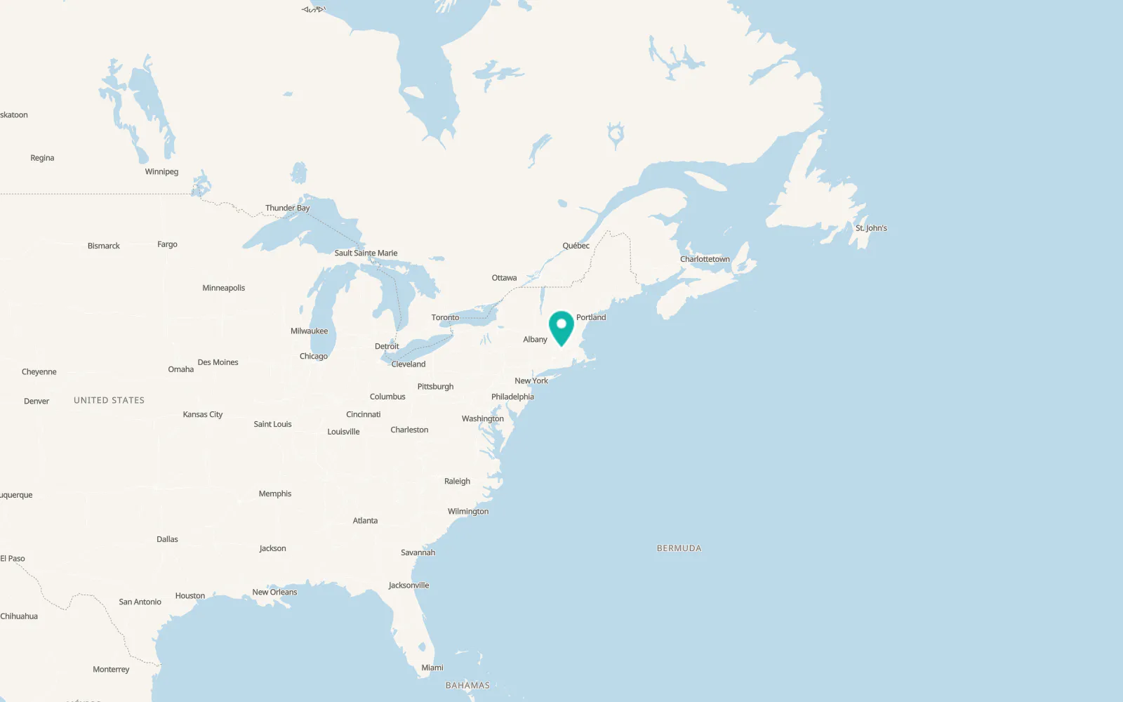 Map of Fiskdale