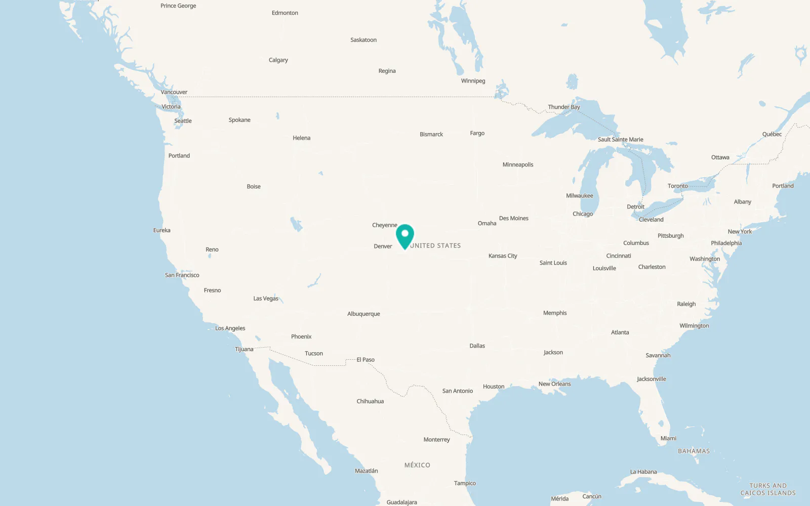 Map of Flagler