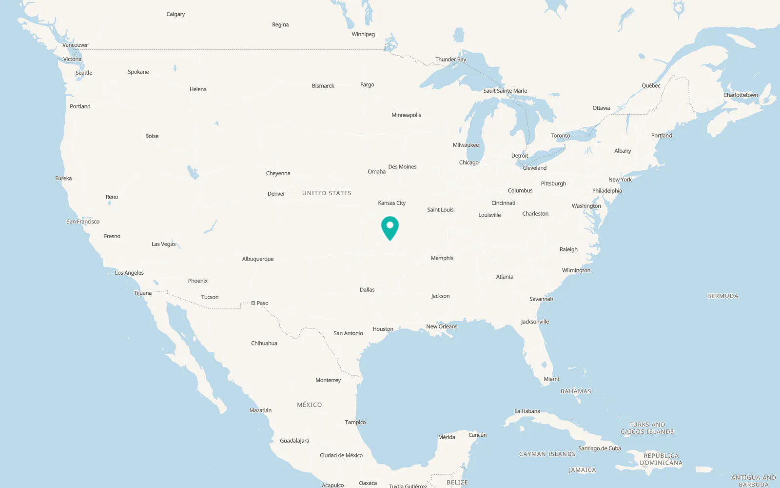 Map of Flint Creek