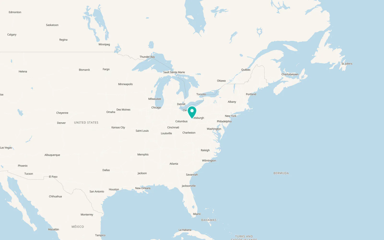 Map of Flushing