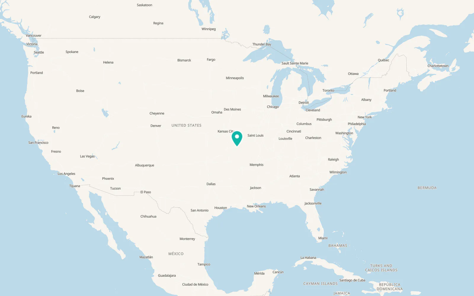 Map of Fordland