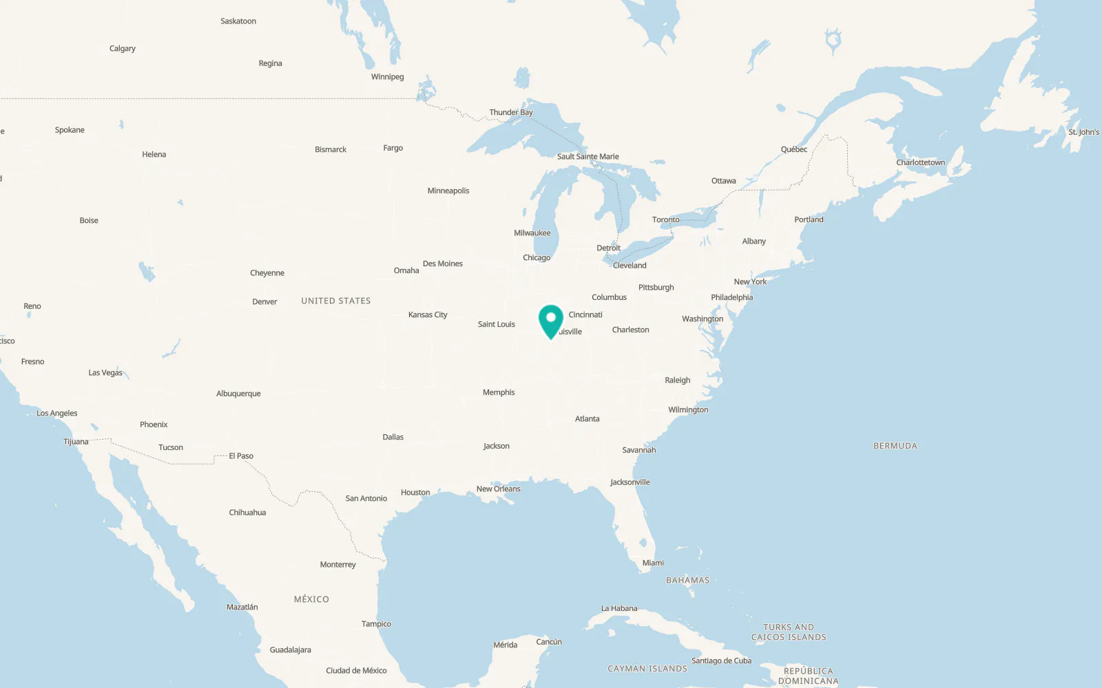 Map of Fordsville