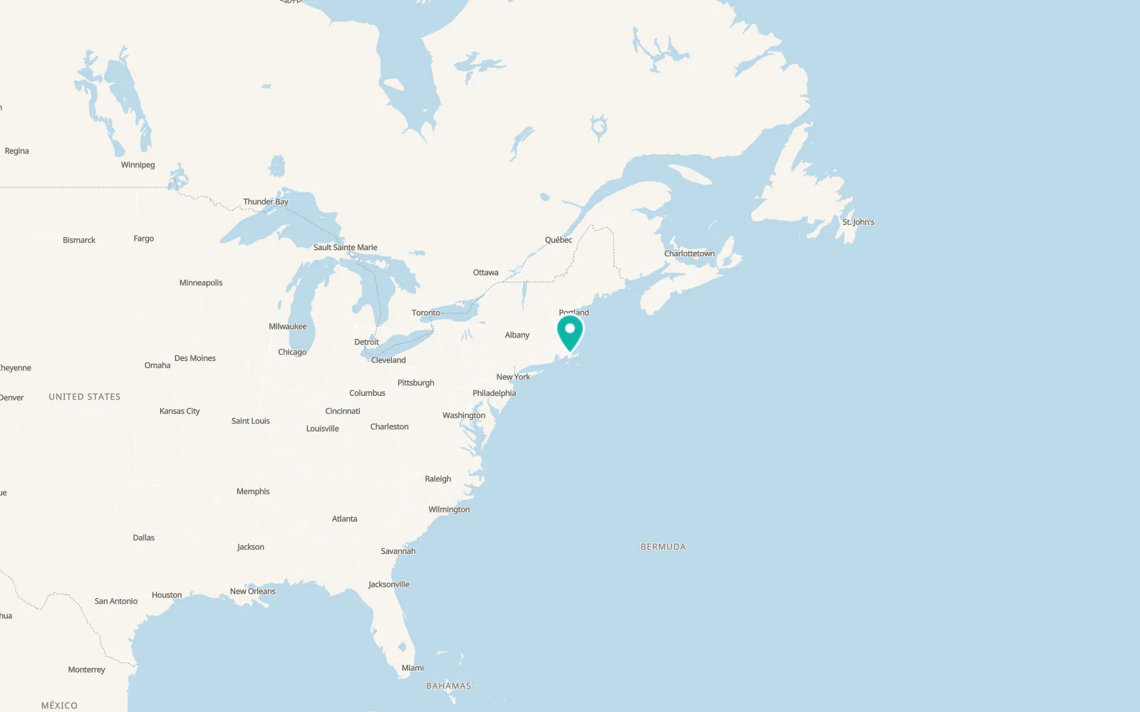 Map of Forestdale