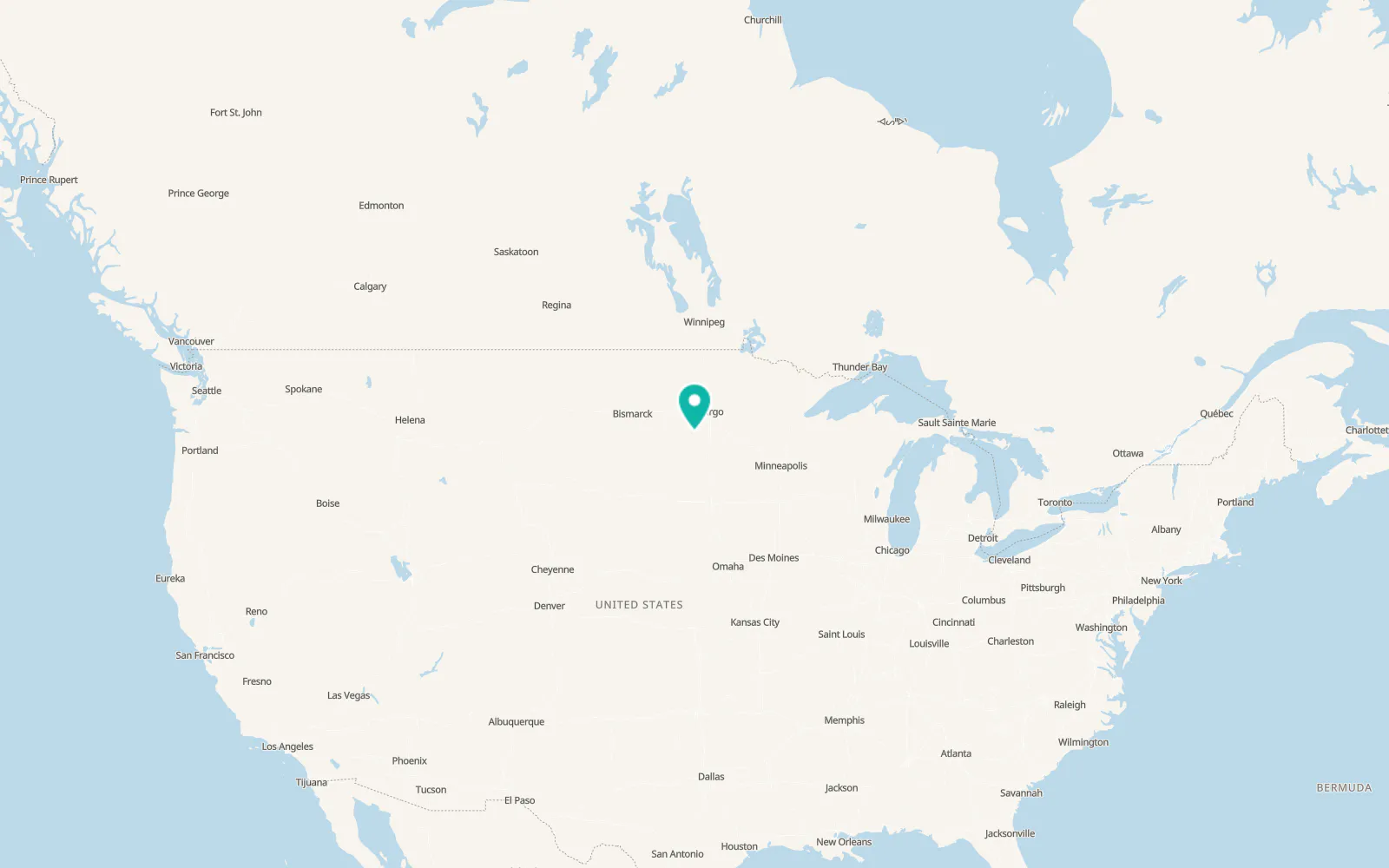 Map of Forman