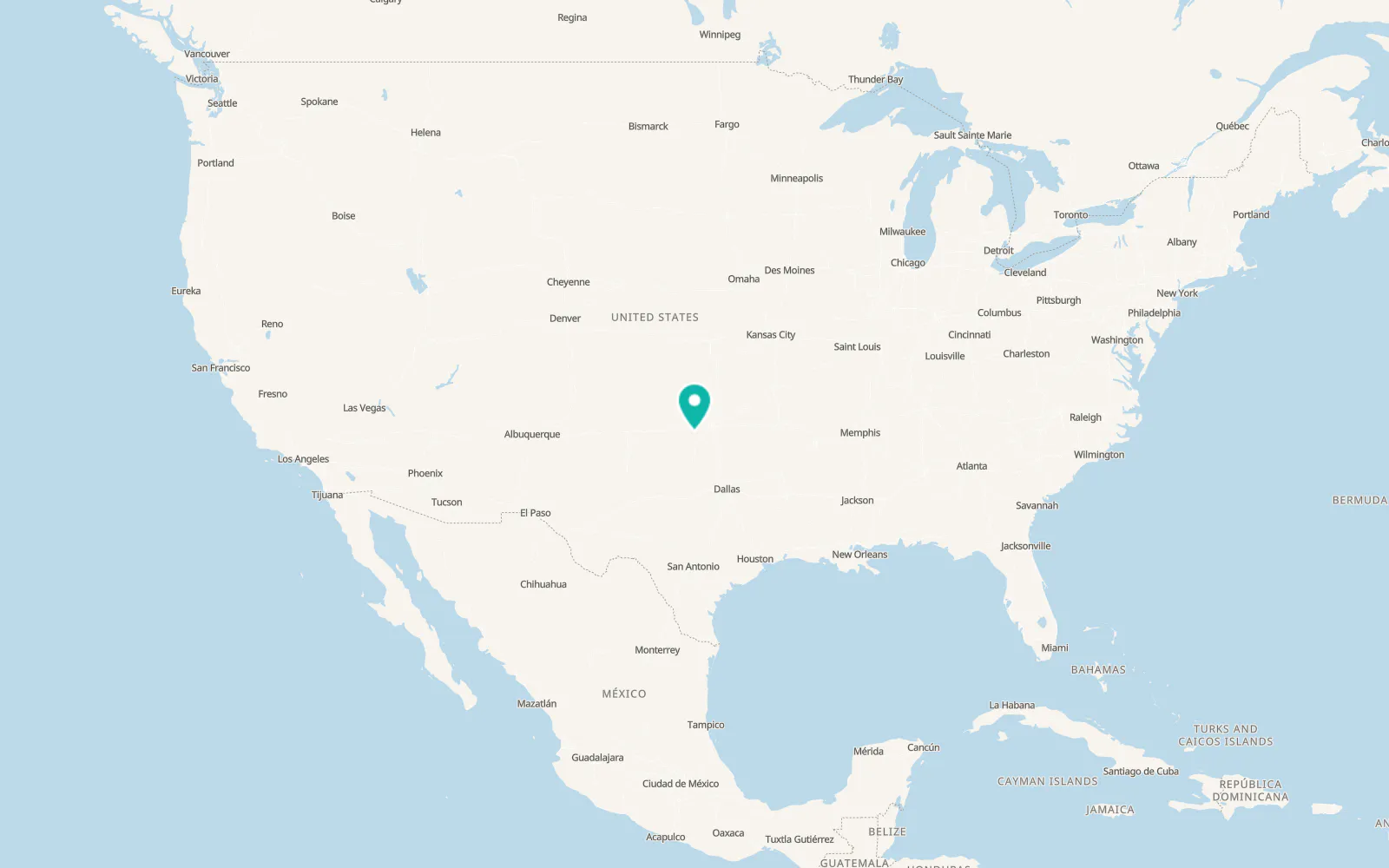 Map of Fort Cobb