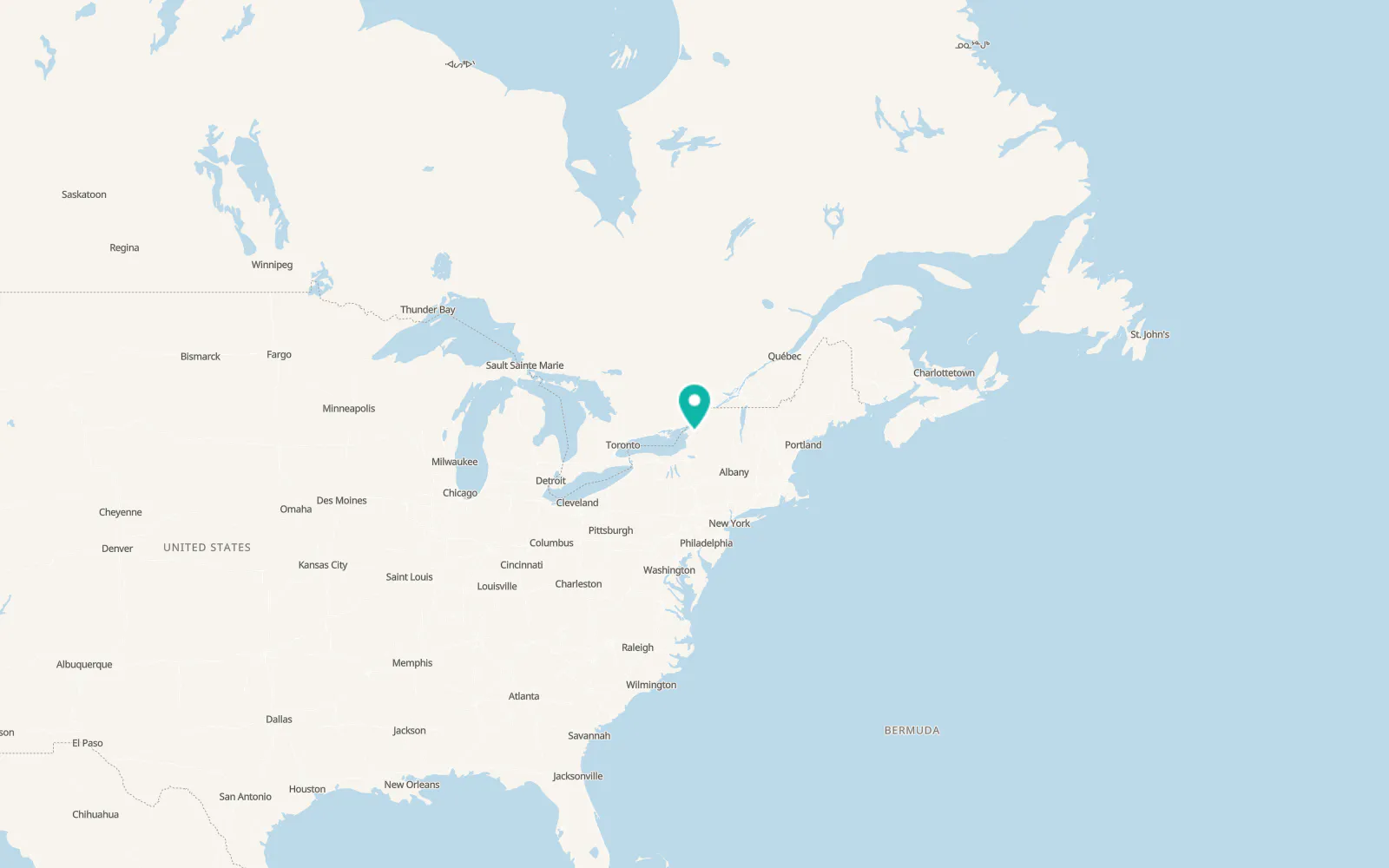 Map of Fort Drum