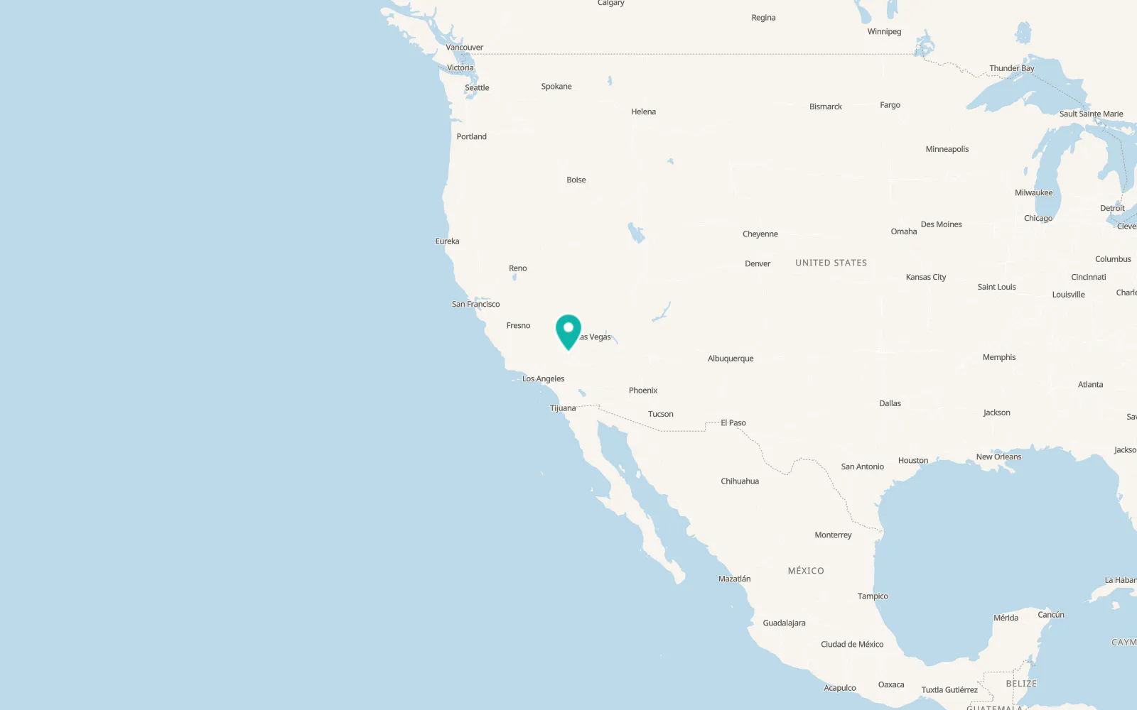 Map of Fort Irwin