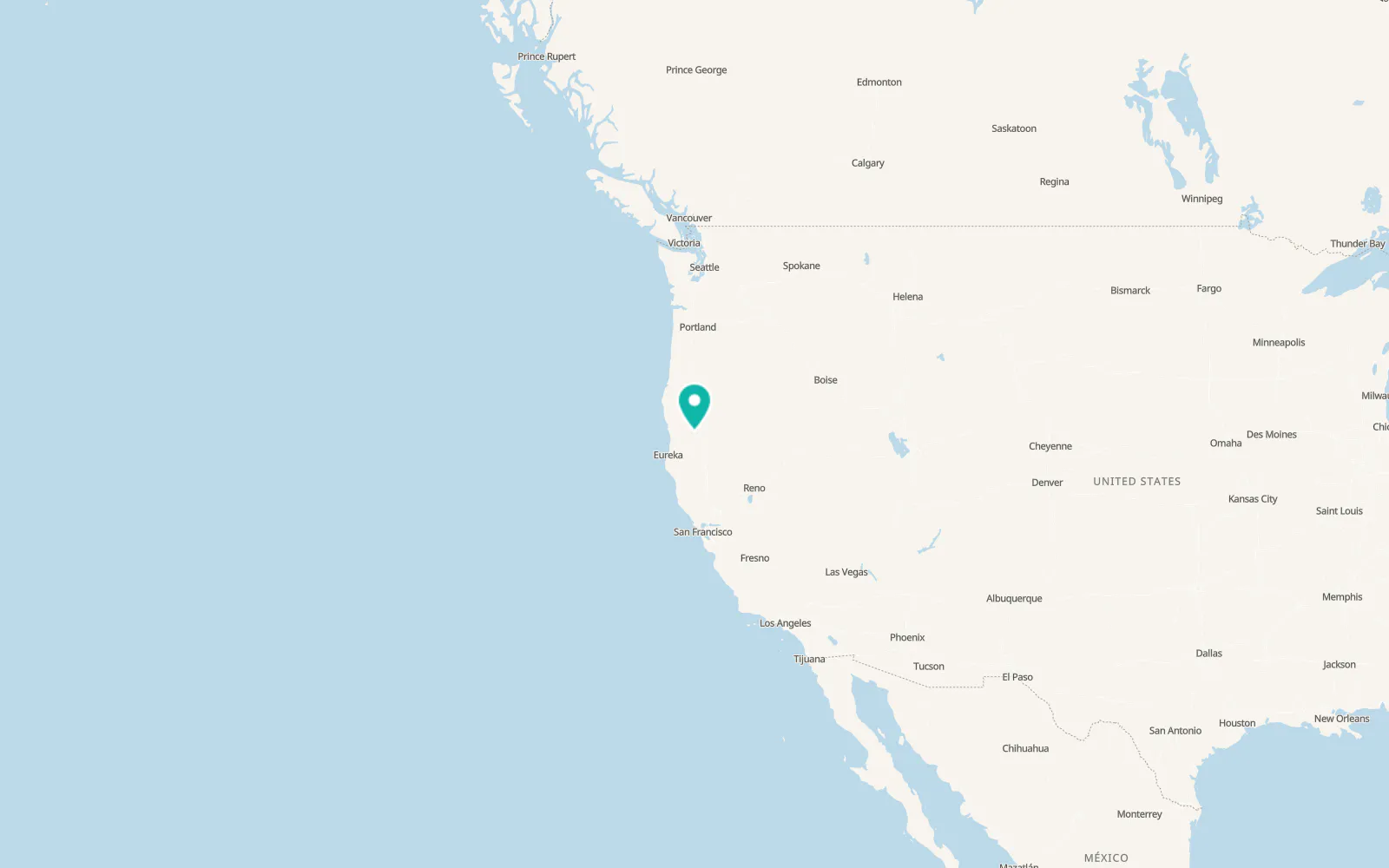 Map of Fort Jones