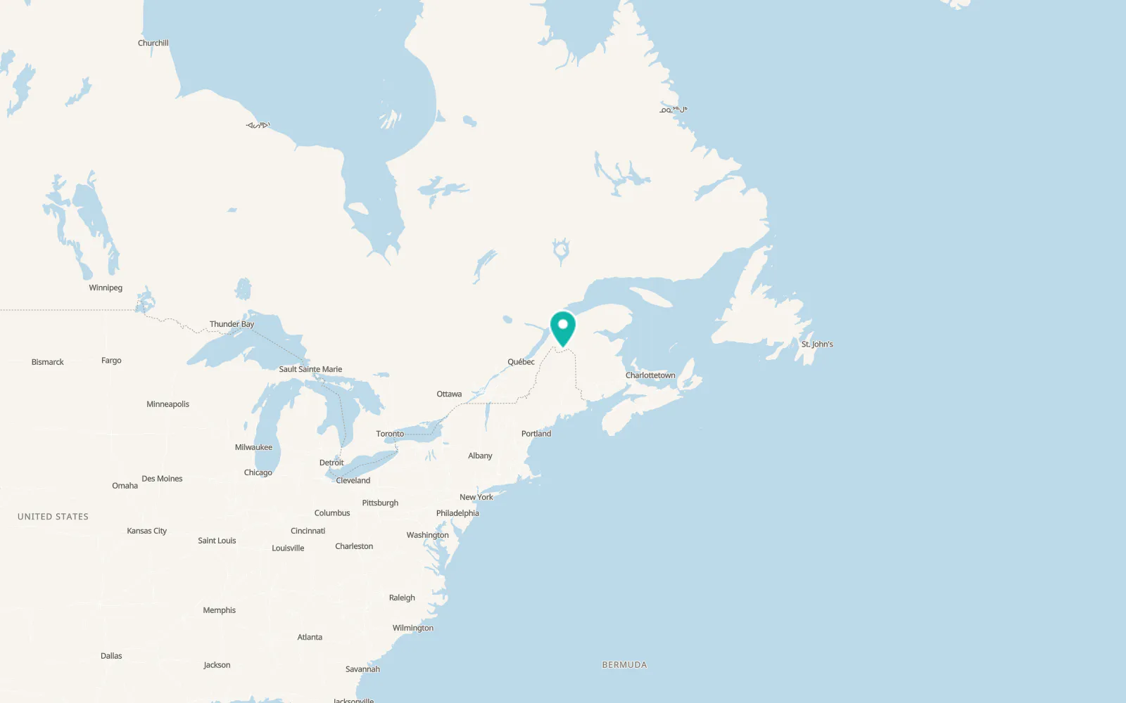 Map of Fort Kent