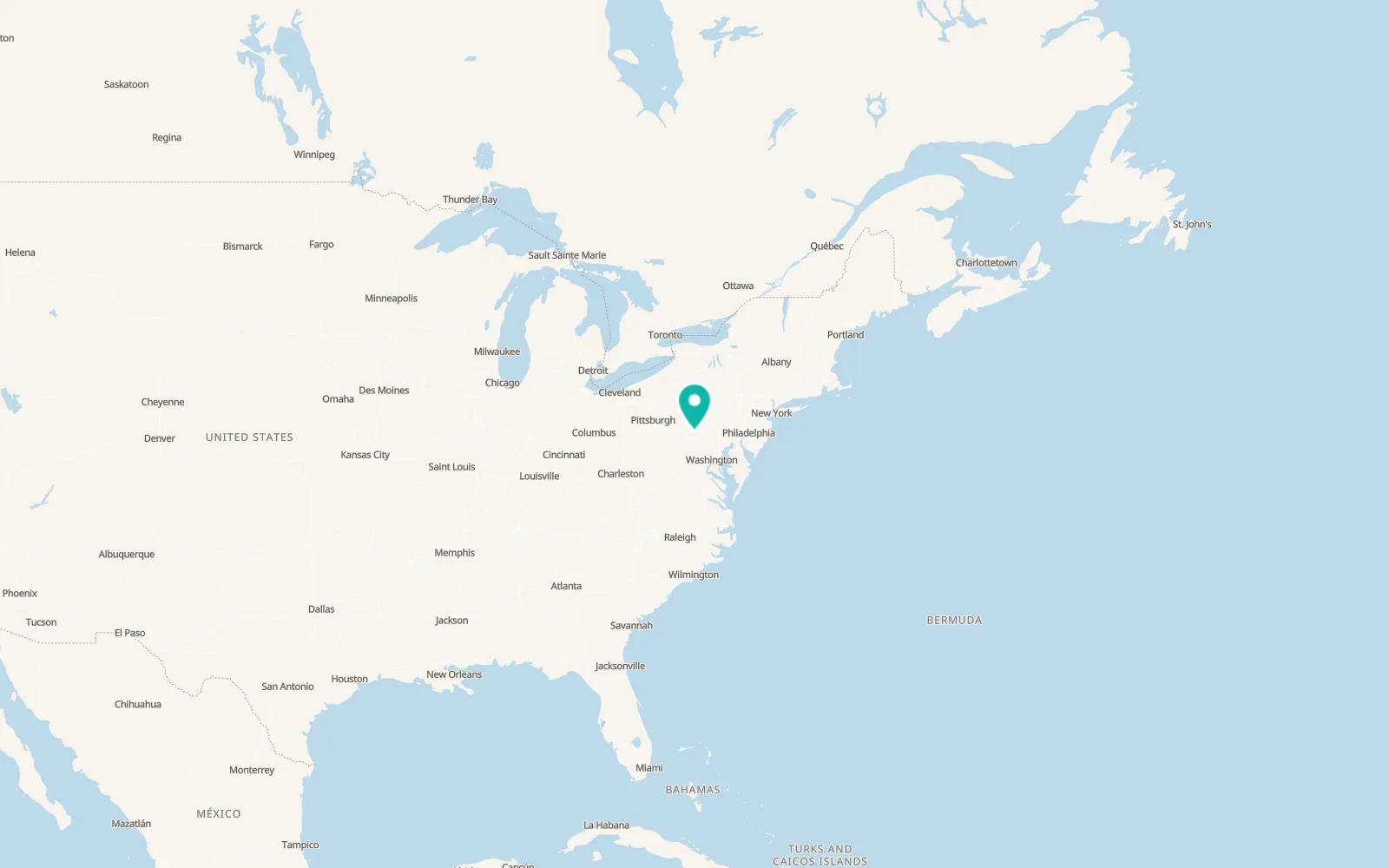 Map of Fort Loudon