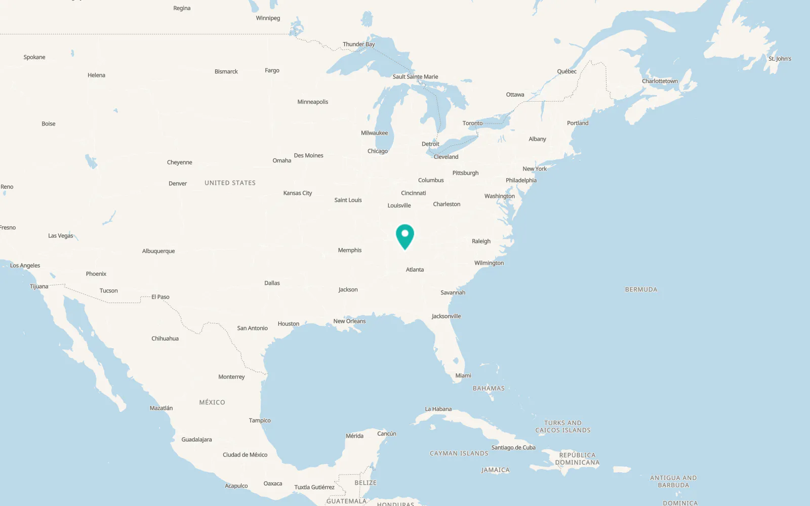 Map of Fort Oglethorpe