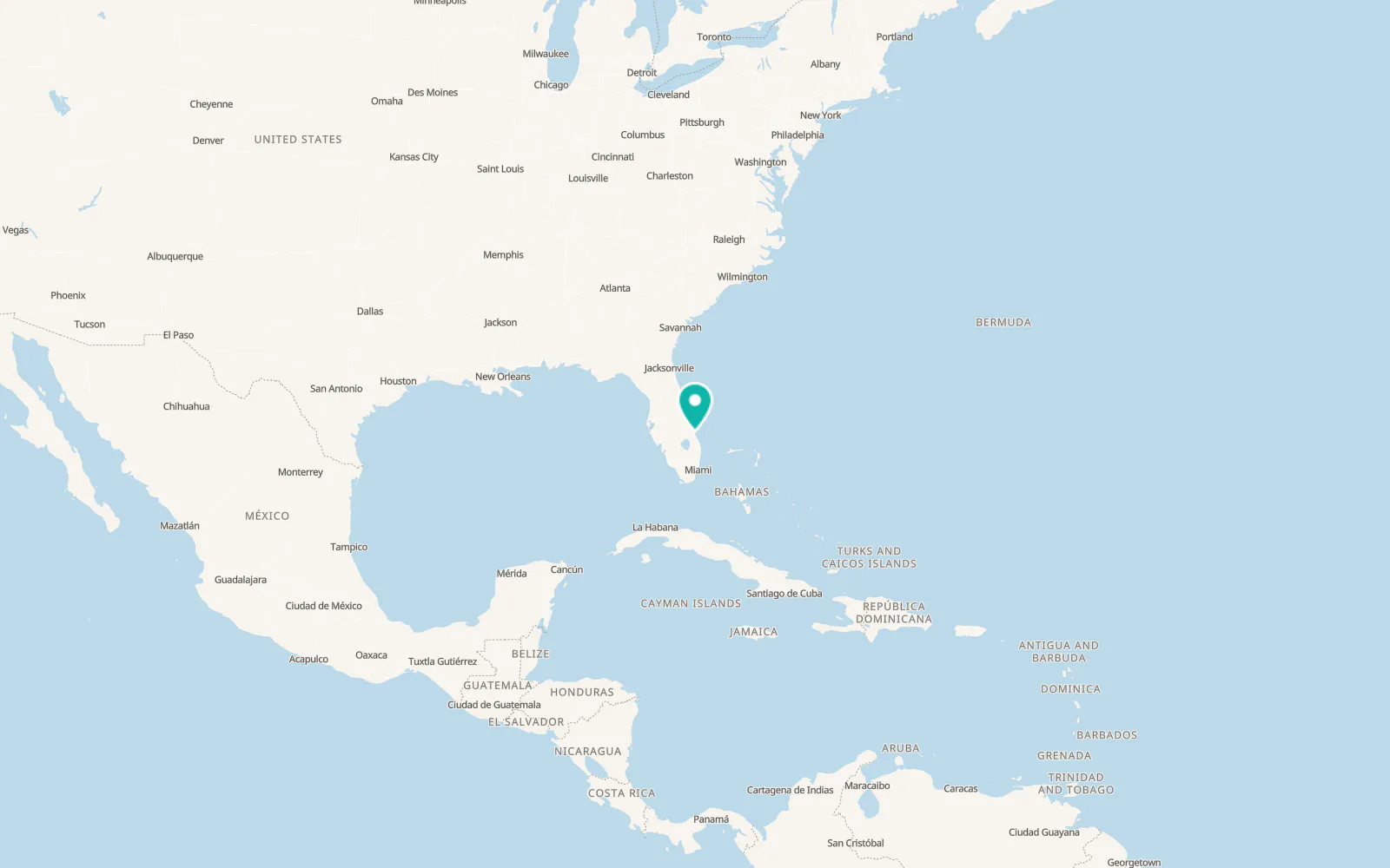 Map of Fort Pierce South